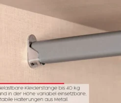 rauch Kleiderschrank »Purisma«, 4-türig, mit umfangreicher Innenausstattung