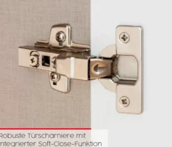 rauch Kleiderschrank »Purisma«, 6-türig, mit umfangreicher Innenausstattung