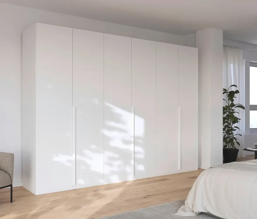 rauch Kleiderschrank »Purisma«, 6-türig, mit umfangreicher Innenausstattung