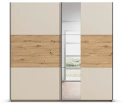rauch Kleiderschrank »Sajo«, 2-türig, mit Spiegel, klein