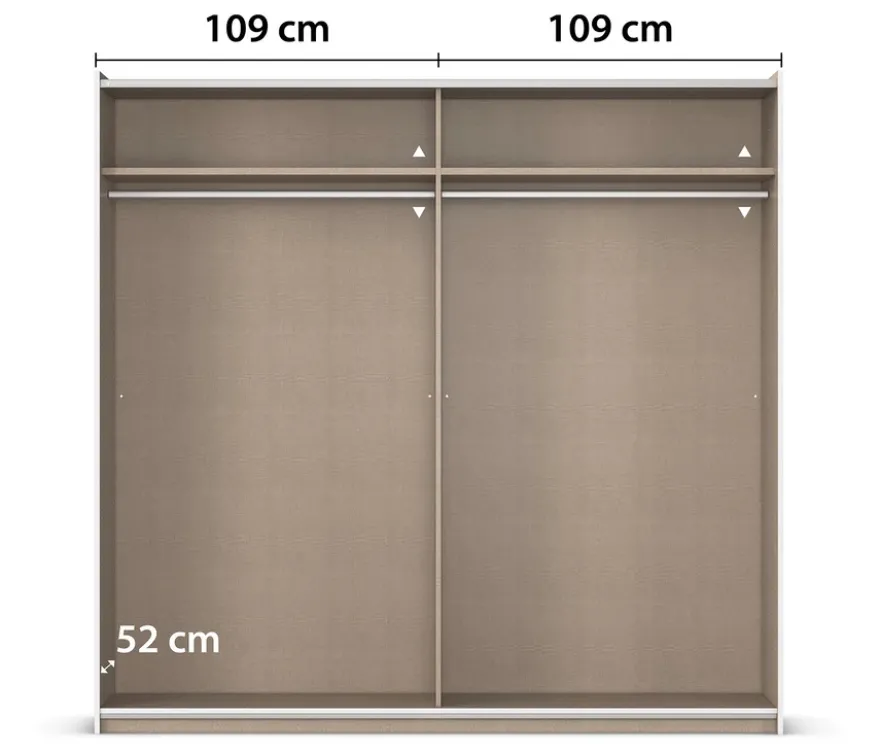 rauch Kleiderschrank »Sajo«, 2-türig, klein