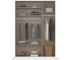 Rauch Kleiderschrank »Savona«, 3-türig, Classic-Ausstattung