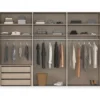 rauch Kleiderschrank »Scale«, 6-türig, Premium-Ausstattung, beige-champagnerfarben