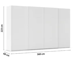rauch Kleiderschrank »Scale«, 4-türig