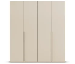 rauch Kleiderschrank »Scale«, 4-türig, Premium-Ausstattung, beige-champagnerfarben