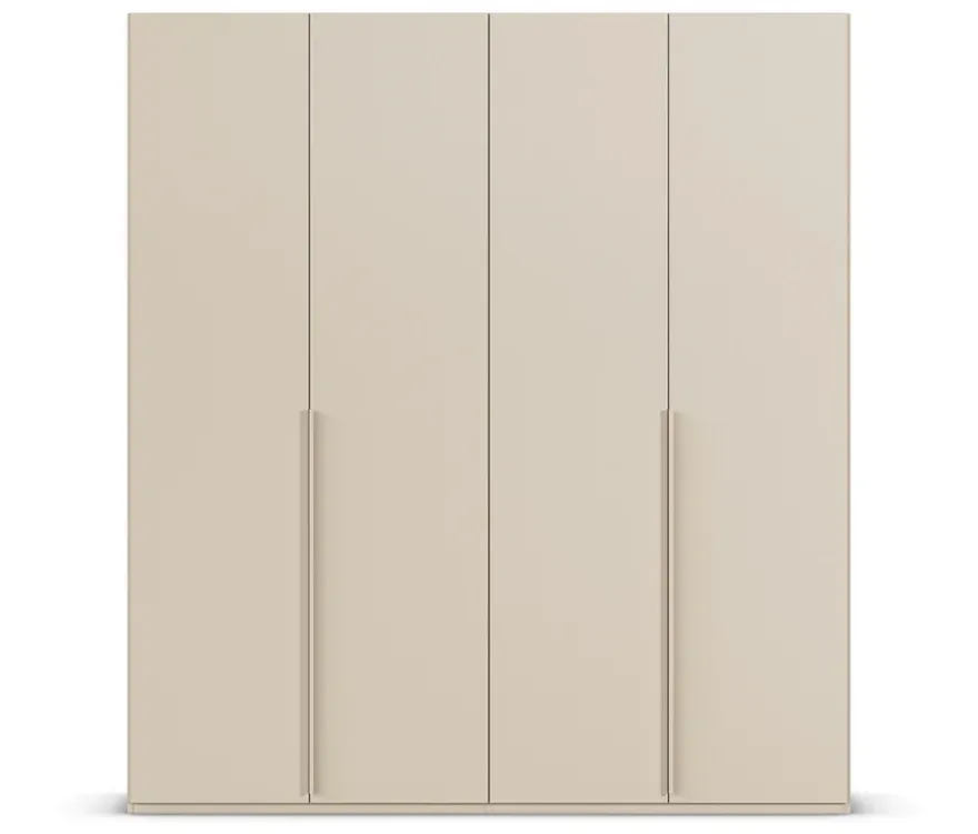 rauch Kleiderschrank »Scale«, 4-türig, Premium-Ausstattung, beige-champagnerfarben