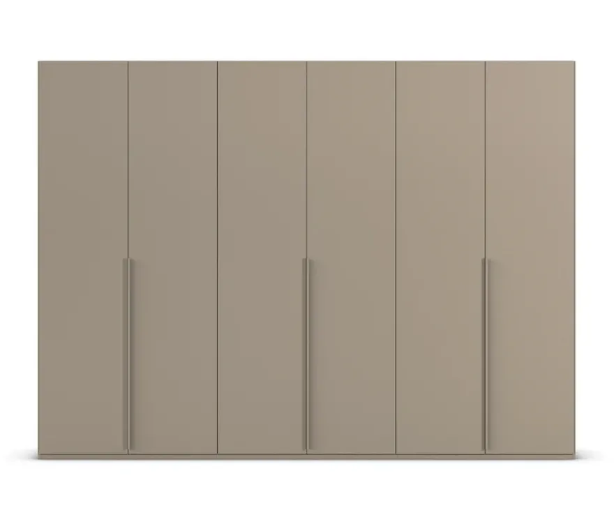 rauch Kleiderschrank »Scale«, 6-türig, Premium-Ausstattung, fango