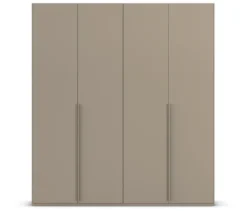rauch Kleiderschrank »Scale«, 4-türig, Basic-Ausstattung, fango