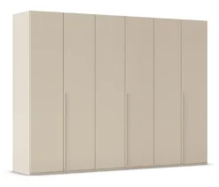 rauch Kleiderschrank »Scale«, 6-türig, Basic-Ausstattung, beige-champagnerfarben