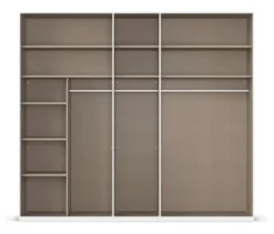 rauch Kleiderschrank »Scale«, 5-türig, Classic-Ausstattung, weiß