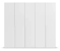 rauch Kleiderschrank »Scale«, 5-türig, Classic-Ausstattung, weiß