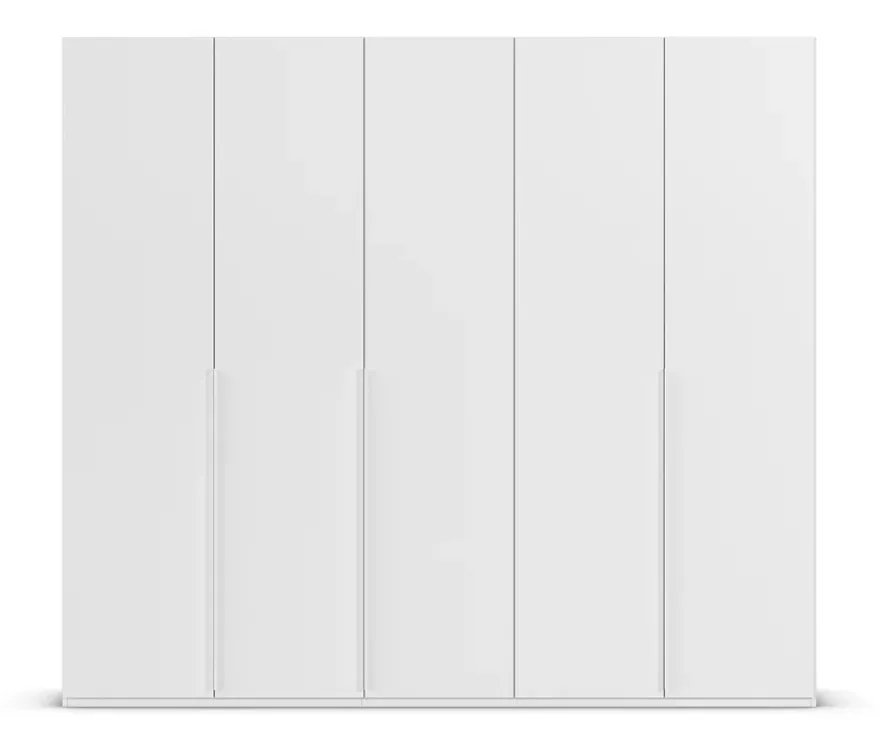 rauch Kleiderschrank »Scale«, 5-türig, Premium-Ausstattung, weiß