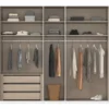rauch Kleiderschrank »Scale«, 5-türig, Premium-Ausstattung, fango