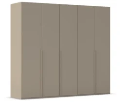 rauch Kleiderschrank »Scale«, 5-türig, Premium-Ausstattung, fango