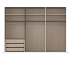 rauch Kleiderschrank »Scale«, 6-türig, Premium-Ausstattung, weiß