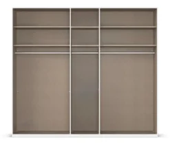 rauch Kleiderschrank »Scale«, 5-türig, Basic-Ausstattung, fango