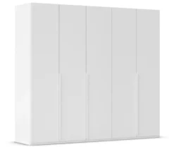rauch Kleiderschrank »Scale«, 5-türig, Basic-Ausstattung, weiß