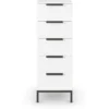rauch Kommode »Flipp« mit Fußgestell, 5 Schubladen, 40 cm, weiß
