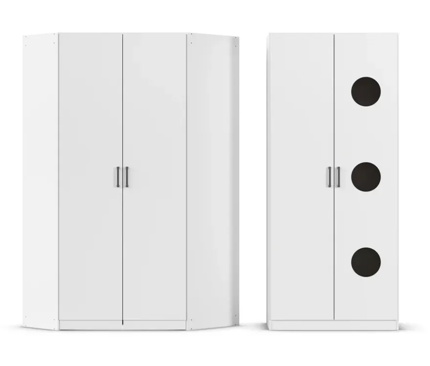 rauch Wäscheschrank »Allrounder«, 2-türiger Wäscheeinwurf- und Eckschrank