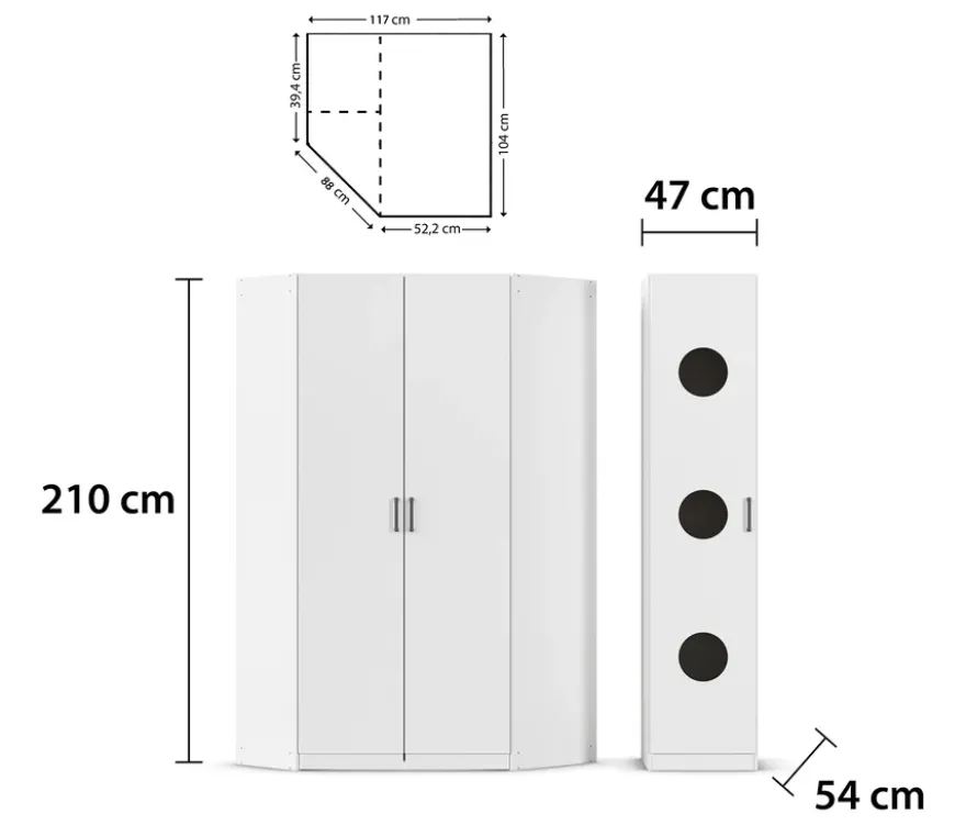 rauch Wäscheschrank und Eckschrank »Allrounder«