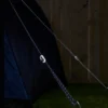 4 reflektierende Abspannseile