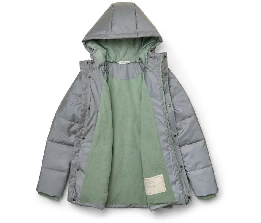 Reflektierende Kinder-Thermo-Steppjacke