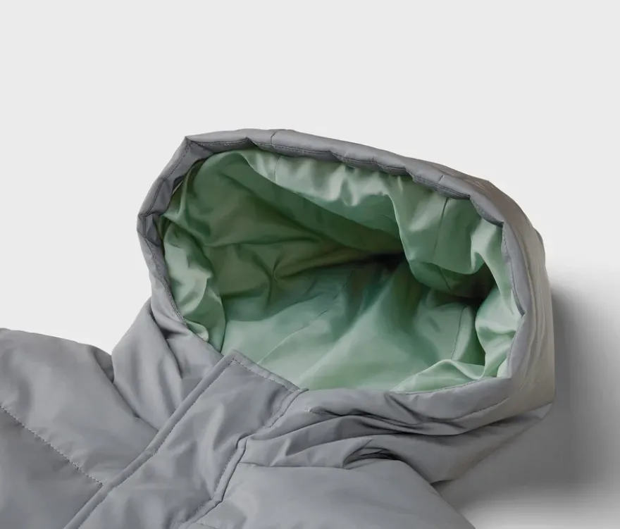 Reflektierende Kinder-Thermo-Steppjacke