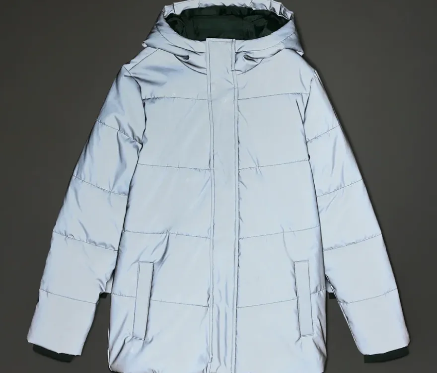 Reflektierende Kinder-Thermo-Steppjacke