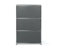 Regal Metall »CN3« mit 2 Klappenfächern, grau