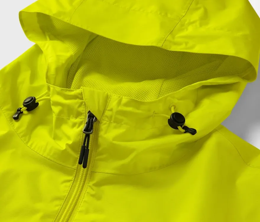 Regenjacke, gelb