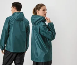 Regenjacke, petrol