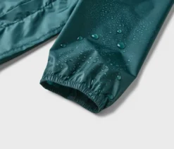 Regenjacke, petrol
