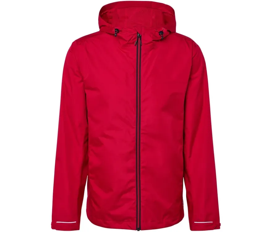 Regenjacke, rot