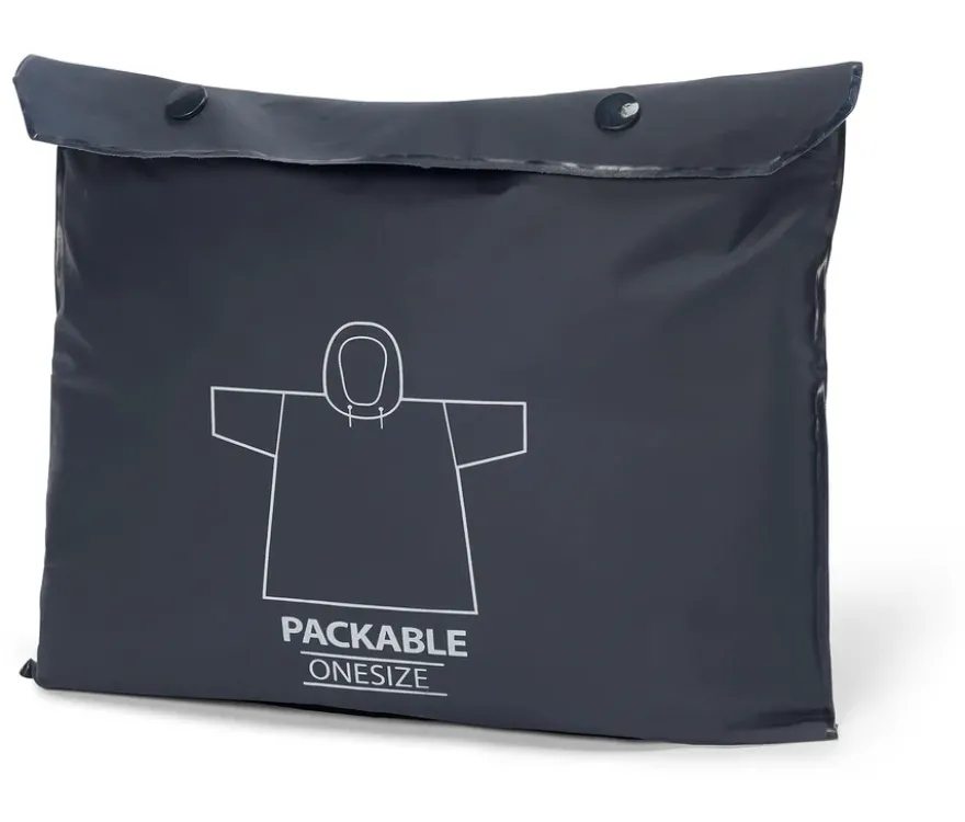 Regenponcho, navy