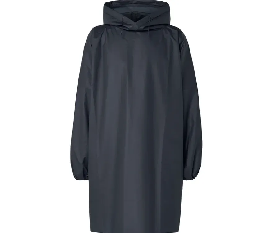 Regenponcho, navy