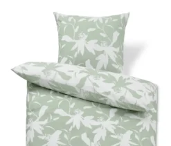 Renforcé-Bettwäsche, floral, Normalgröße