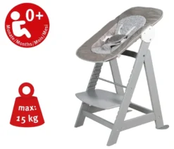 Roba »Born up Miffy« 2-in-1-Hochstuhl, taupe