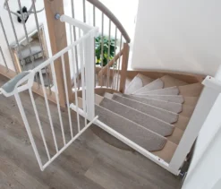 roba easySafe+ Tür-und-Treppen-Schutzgitter, weiß