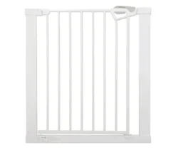 roba easySafe+ Tür-und-Treppen-Schutzgitter mit 7-cm-Erweiterung, weiß