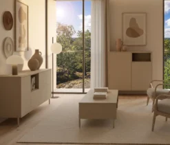 Roba Highboard »Hygge« mit 2 Türen, cashmere-weiß