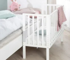 roba 2-in-1-Beistellbett »safe asleep®«, weiß