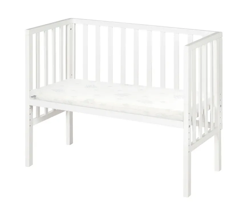 roba 2-in-1-Beistellbett »safe asleep®«, weiß