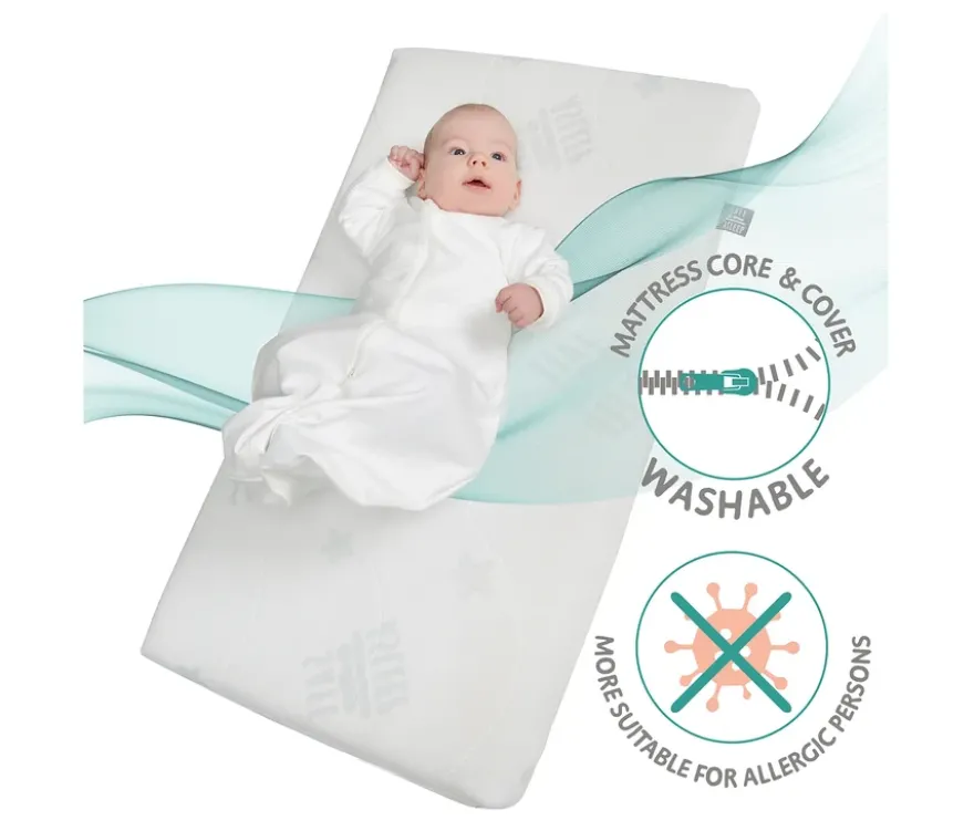 roba 2-in-1-Beistellbett »safe asleep®«, weiß