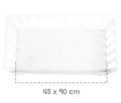 roba 2-in-1-Beistellbett »safe asleep®«, weiß