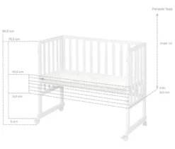 roba 3-in-1-Stuben-Beistellbett