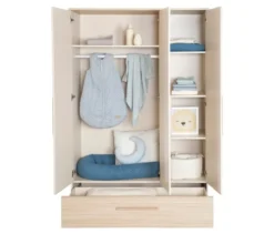 roba Kinder-Kleiderschrank »Sidney«, 3-türig, cashmere