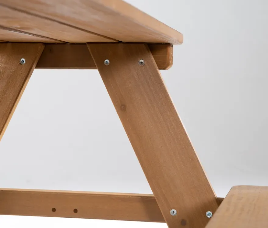 roba Kinder-Outdoor-Sitzgruppe »Picknick for 4«, Teakoptik