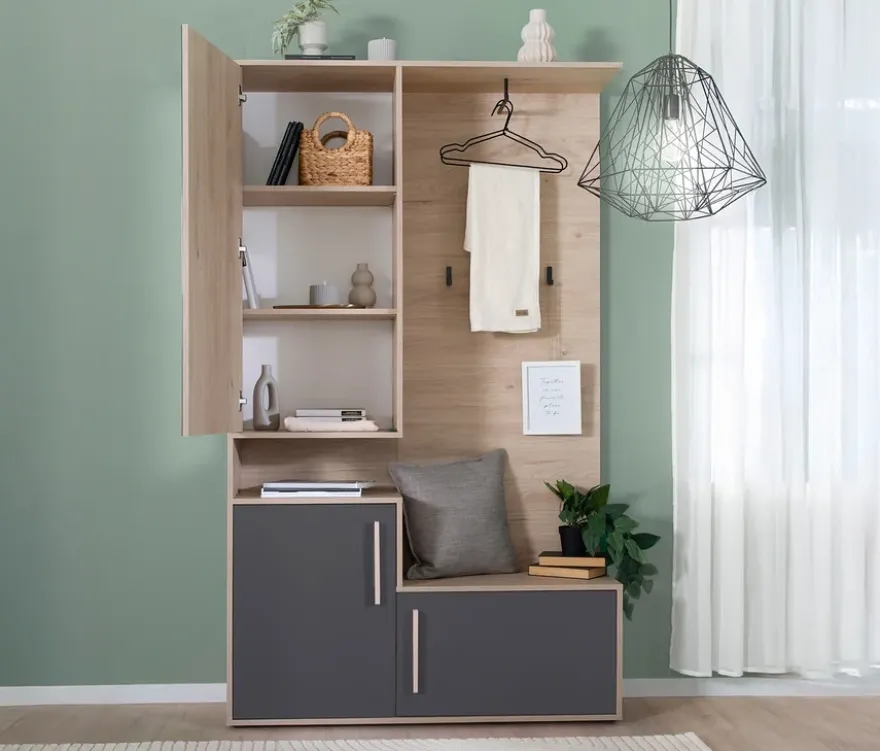 Roba Kompaktgarderobe »Entry«, anthrazit