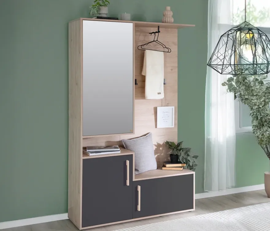 Roba Kompaktgarderobe »Entry«, anthrazit