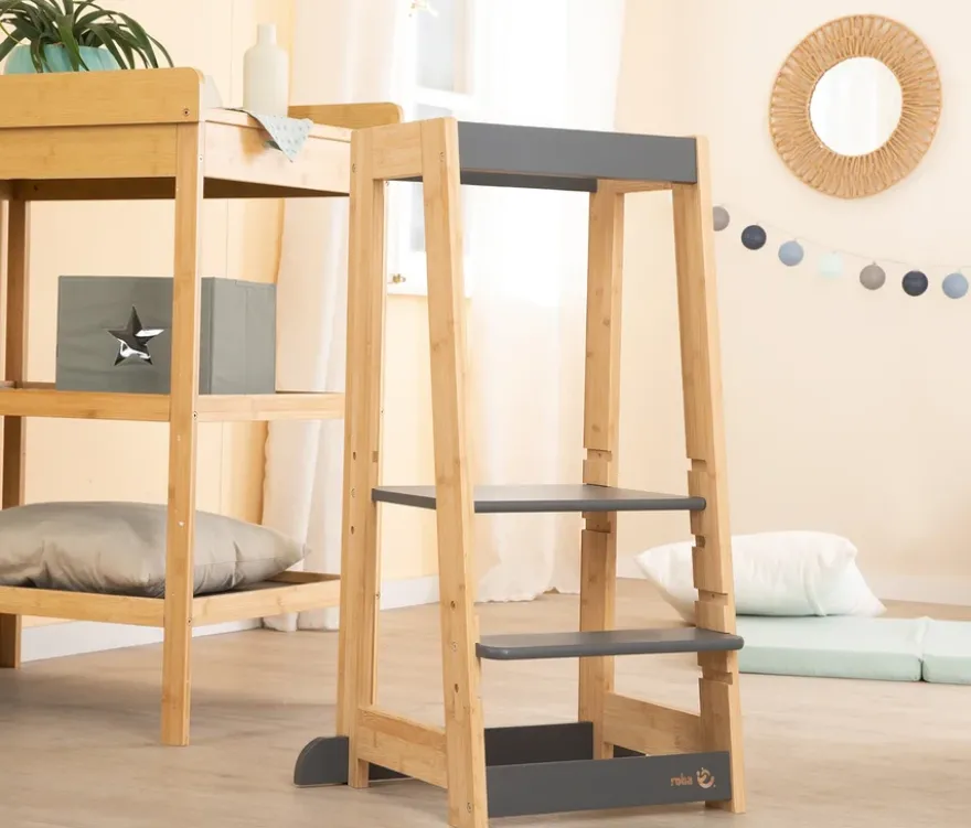 roba Lernturm holz anthrazit